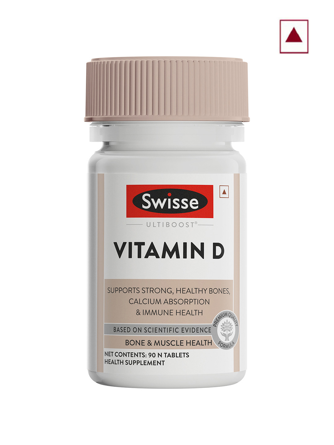 Swisse Ultiboost Vitamin D Supplement for Immunity, Bones & Muscles - 90 Tablets