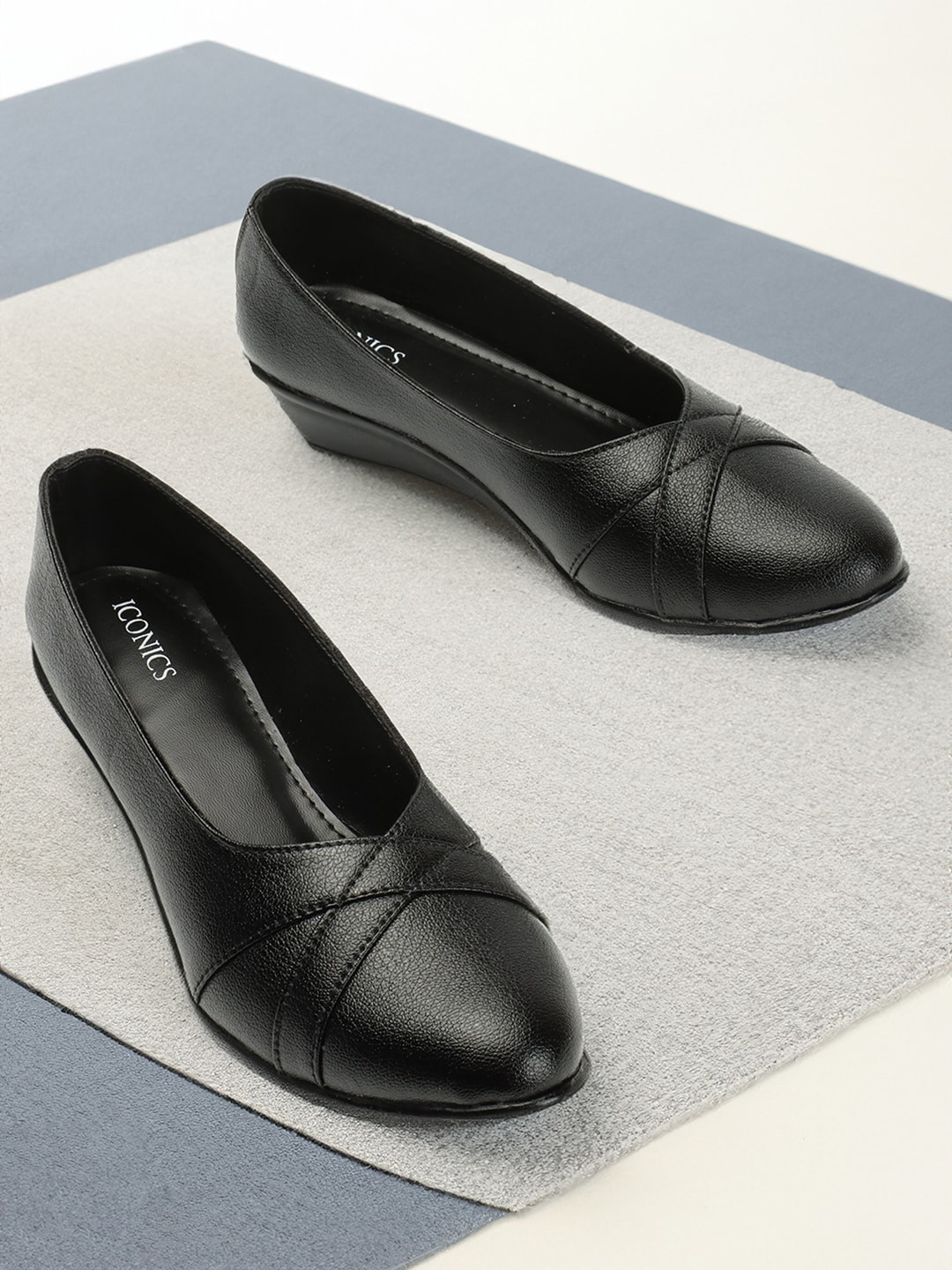 ICONICS Closed Back Wedge Pumps