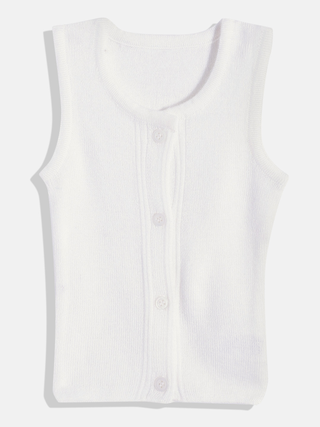 RVK Unisex Kids Scoop Neck Acrylic Cardigan