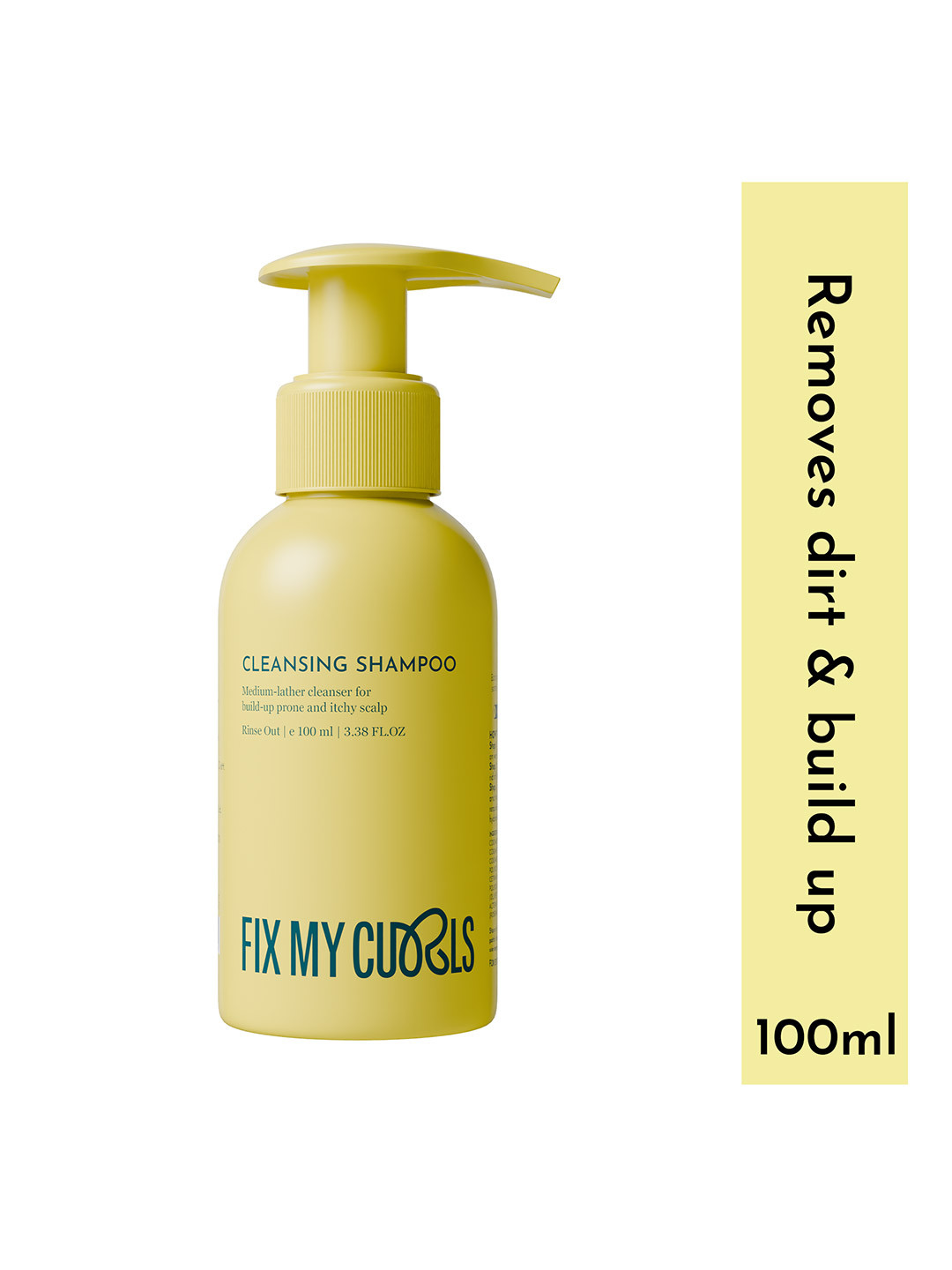 Fix My Curls Cleansing Shampoo with Apple Cider Vinegar & Tea Tree - 100 ml