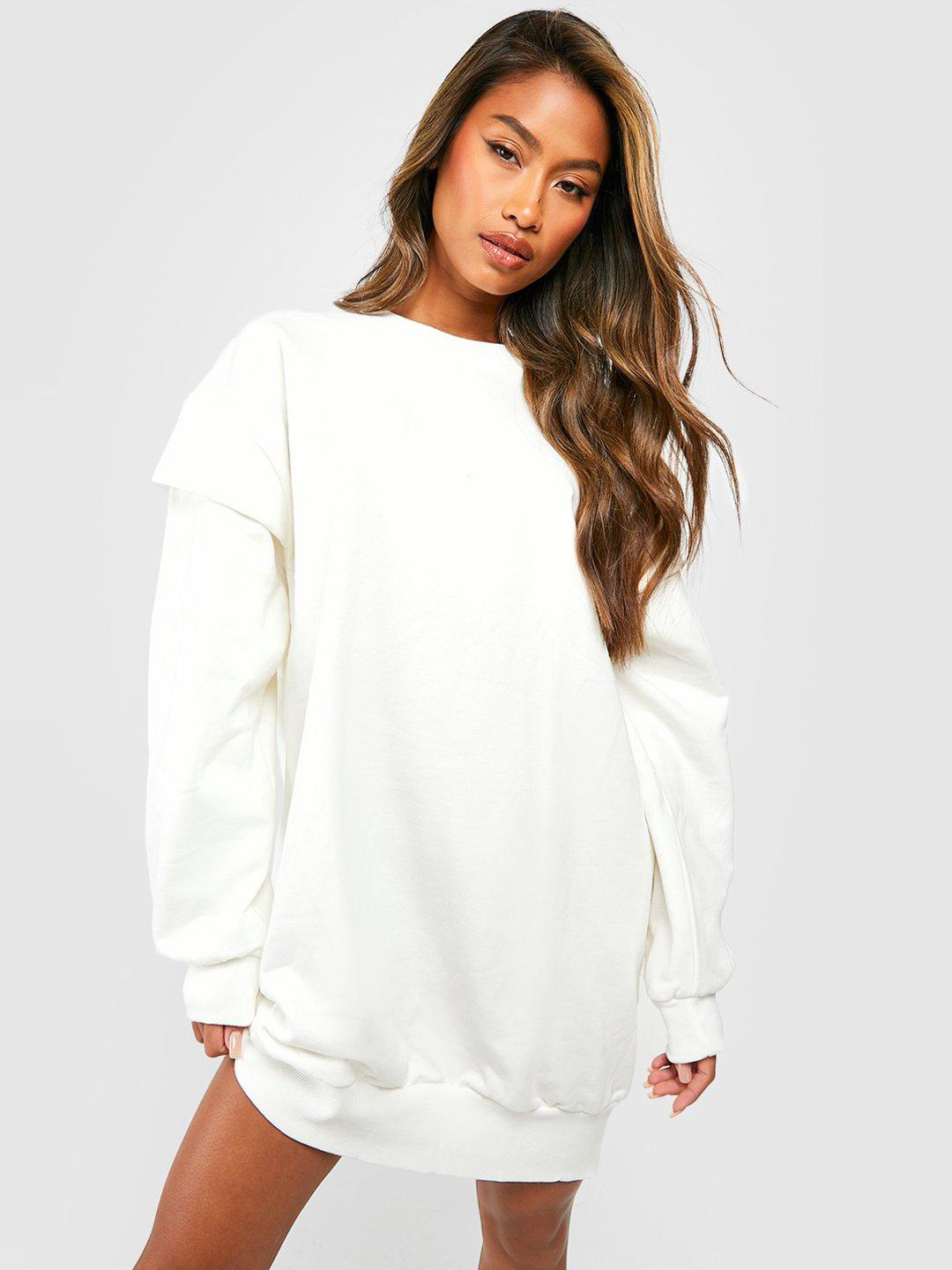 Boohoo Oversized Jumper Mini Dress