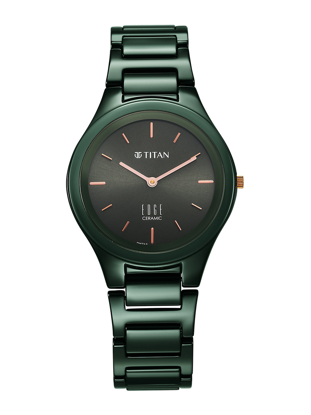 Titan Edge Ceramic Women Quartz Analogue Watch 2653QC06