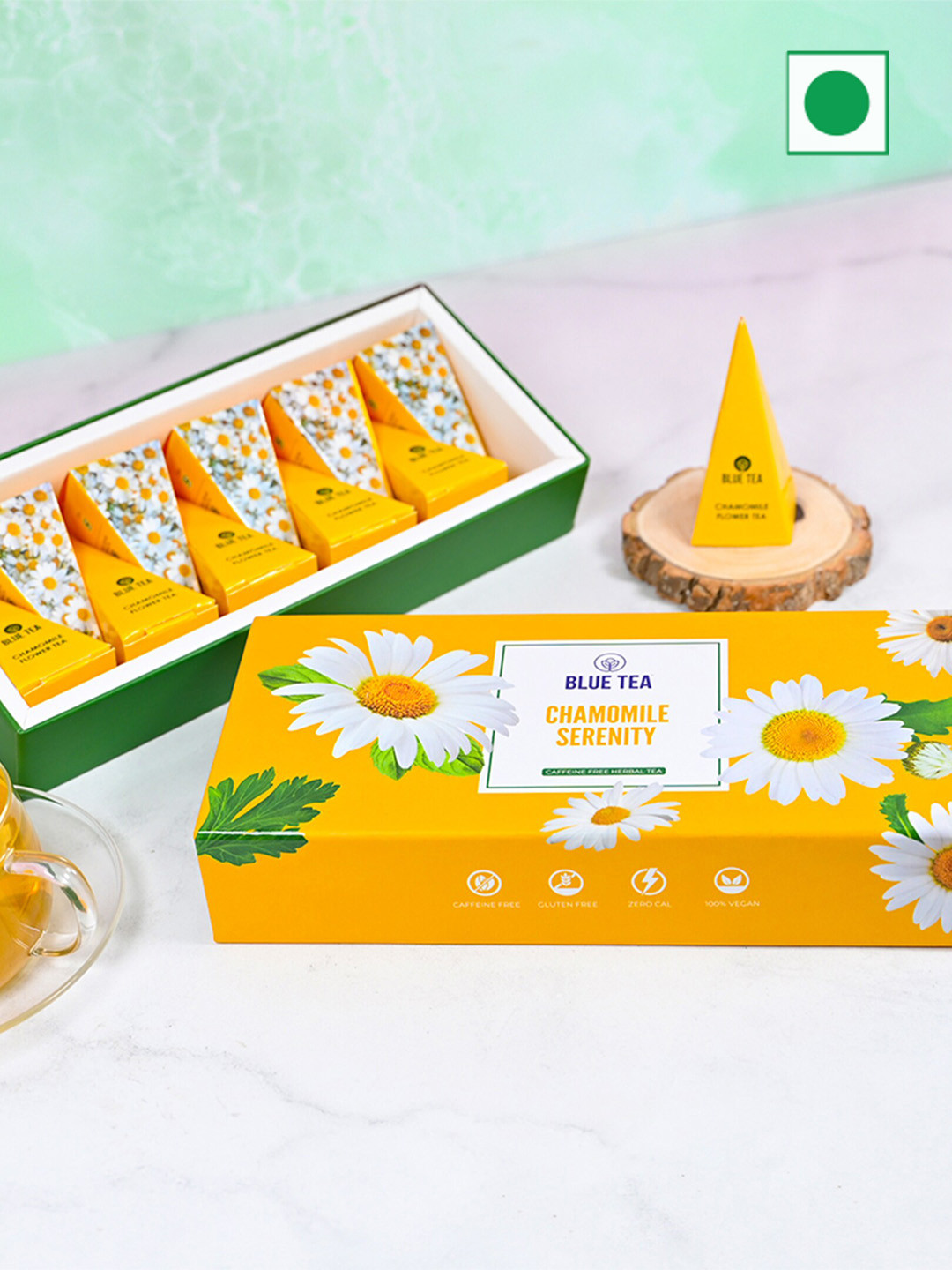 BLUE TEA Chamomile Serenity Herbal Tea- 25gms