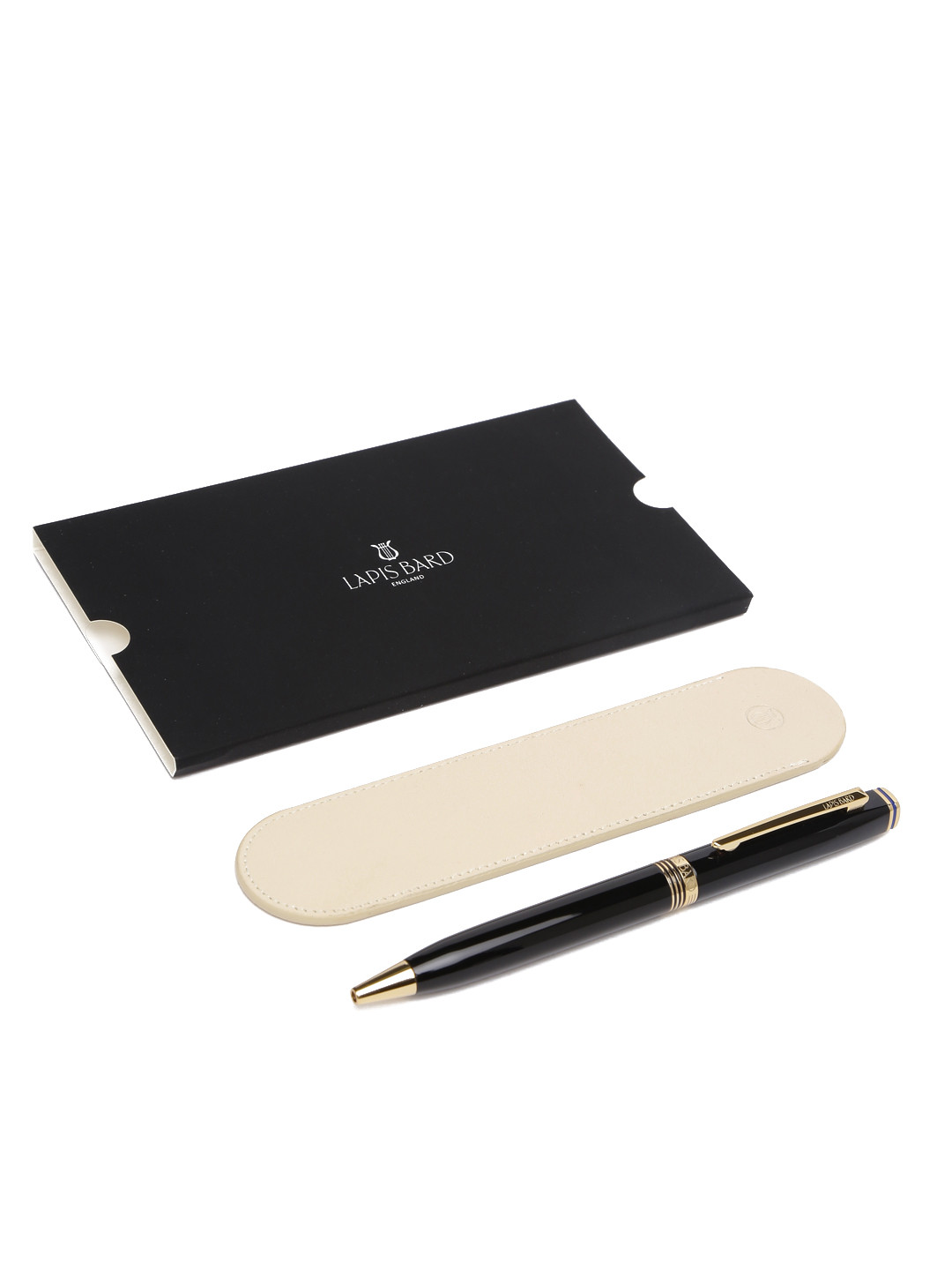 Lapis Bard Black Contemporary Ballpoint Pen