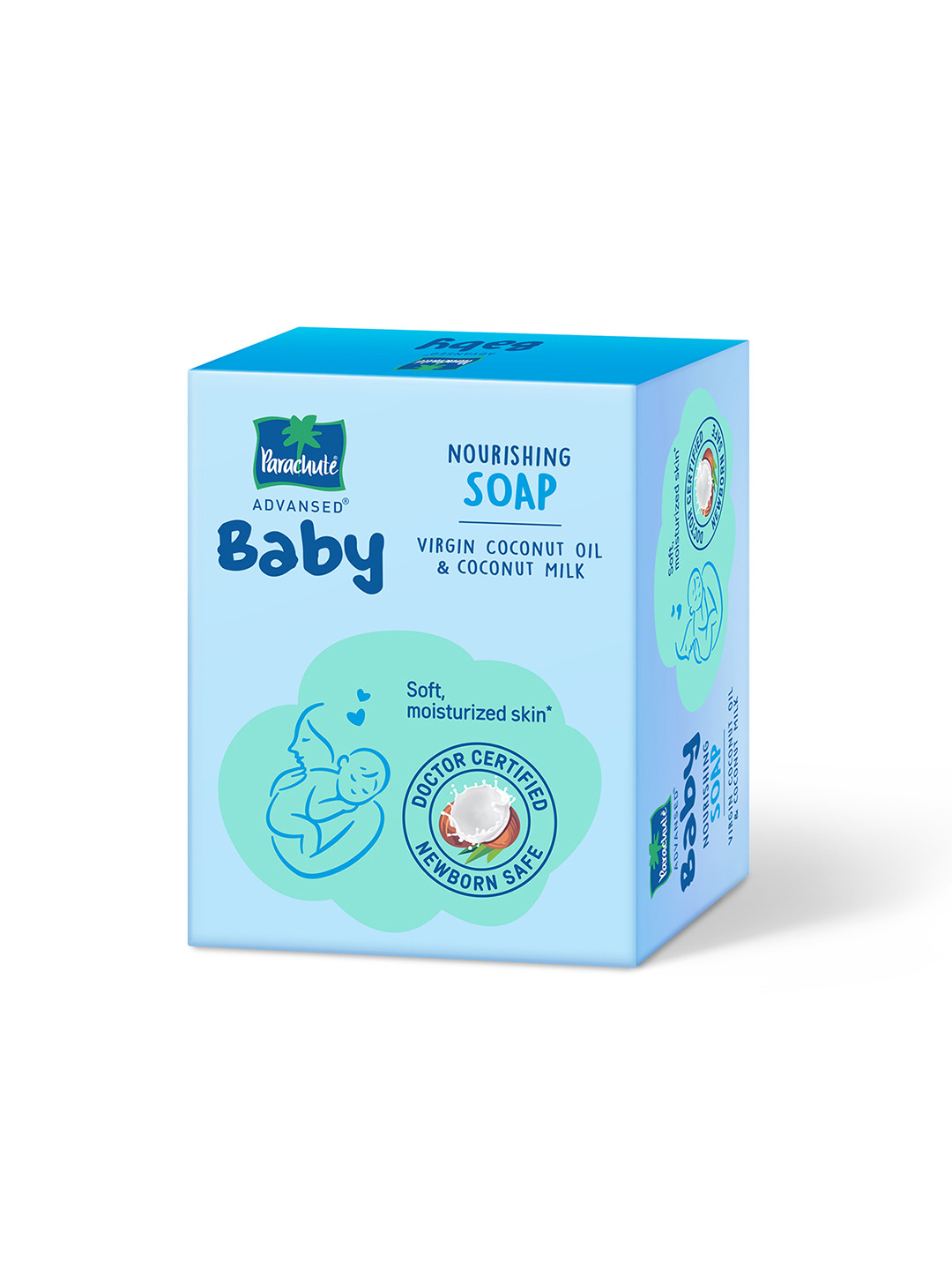 Parachute Advansed Set of 3 Baby Nourishing Soap with Virgin Coconut Oil - 75g each