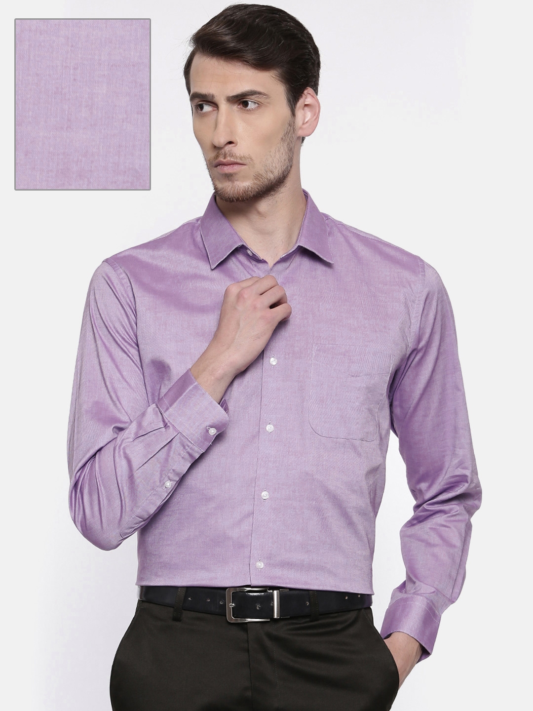 lavender formal shirt
