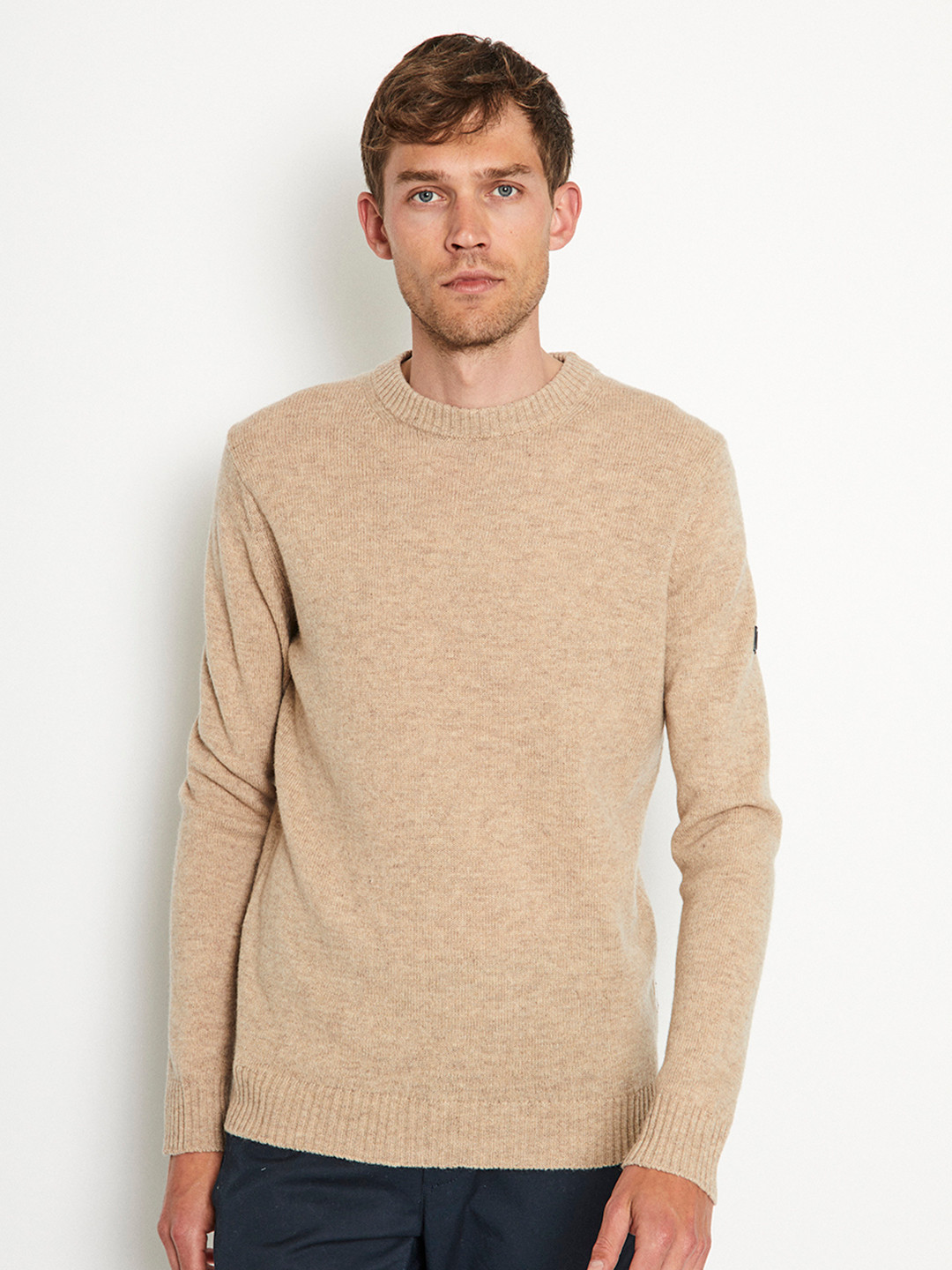 Bruun & Stengade Long Sleeves Wool Pullover Sweater