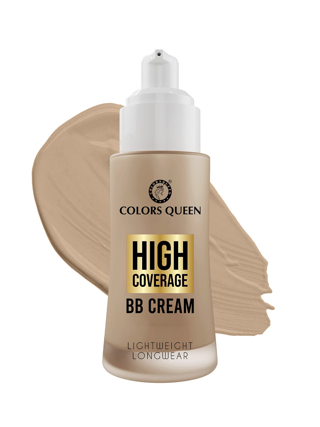 Colors Queen High Coverage Light Weight & Long Wear BB Cream 50g - Medium Beige 06