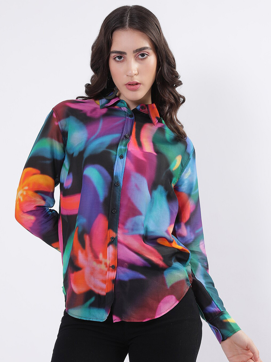 GANT Relaxed Fit Abstract Print Casual Shirt