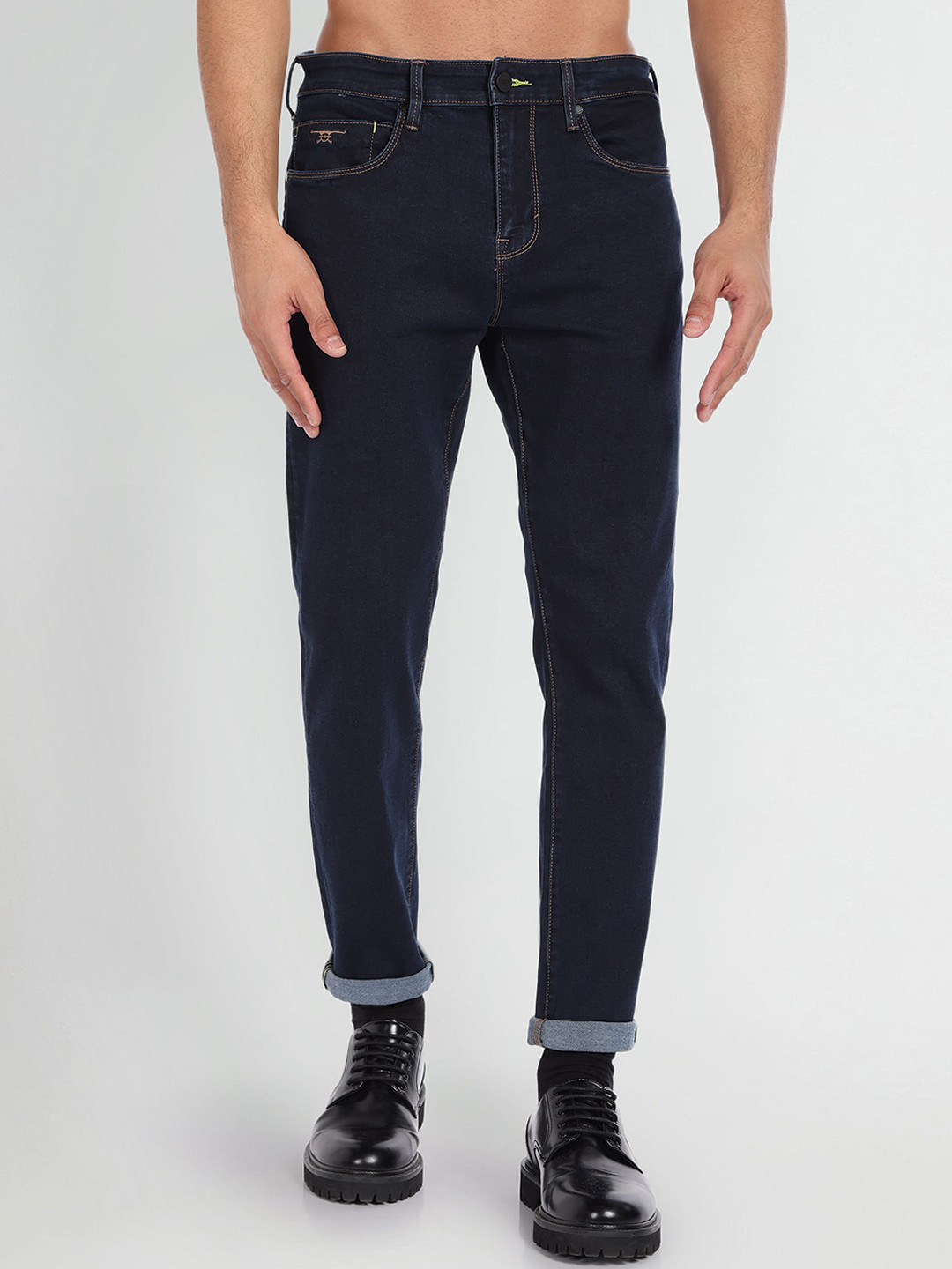 Flying Machine Tapered Fit Stretchable Jeans