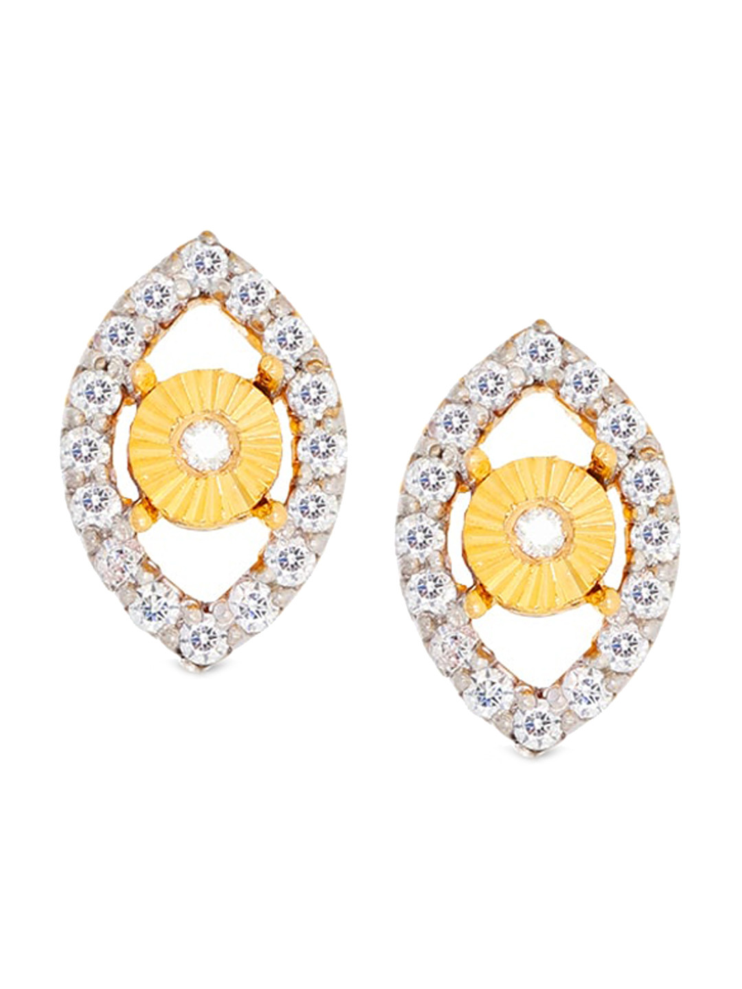 BHIMA 22KT Gold Stud Earrings-2.44 gm