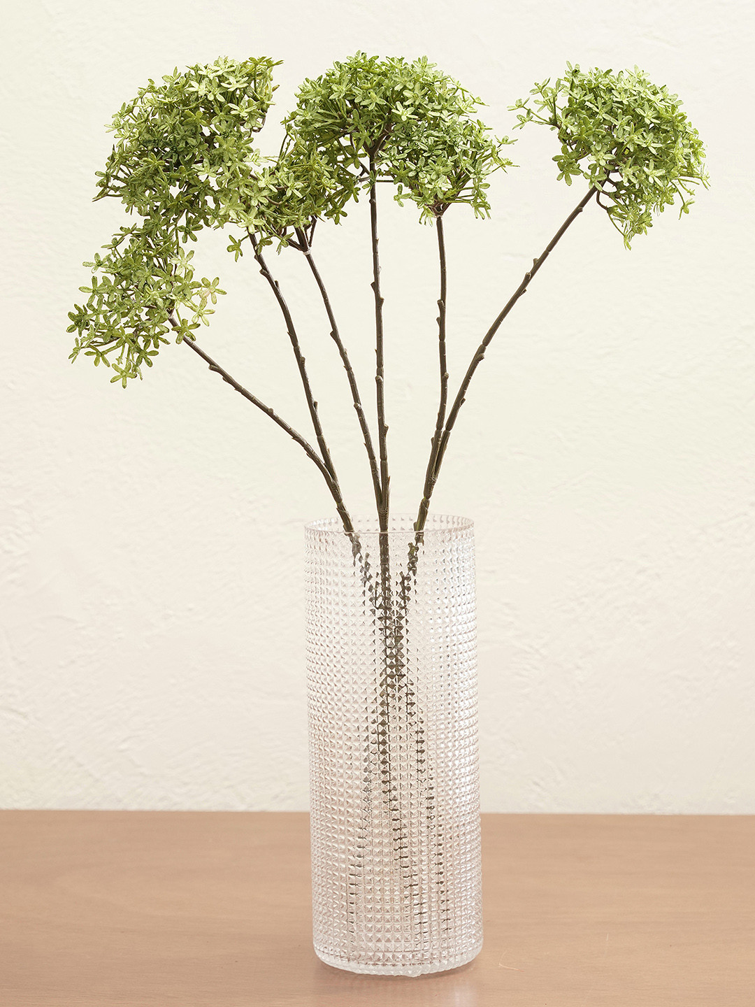 Pure Home and Living Green Ixora Artificial Flowers