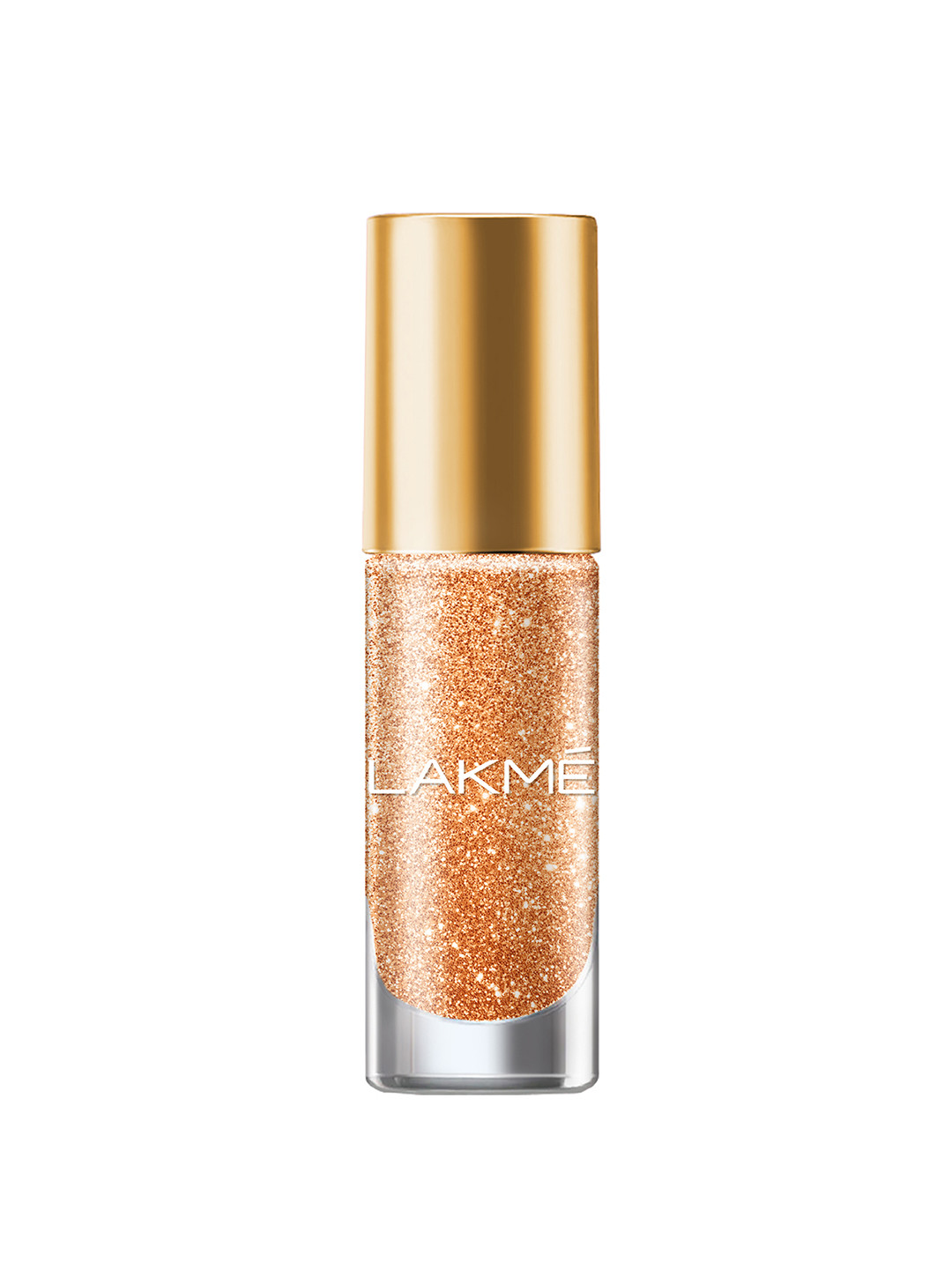 Lakme Primer+Gloss Glitterati Collection Shine Nail Polish 6 ml - Copper Burst