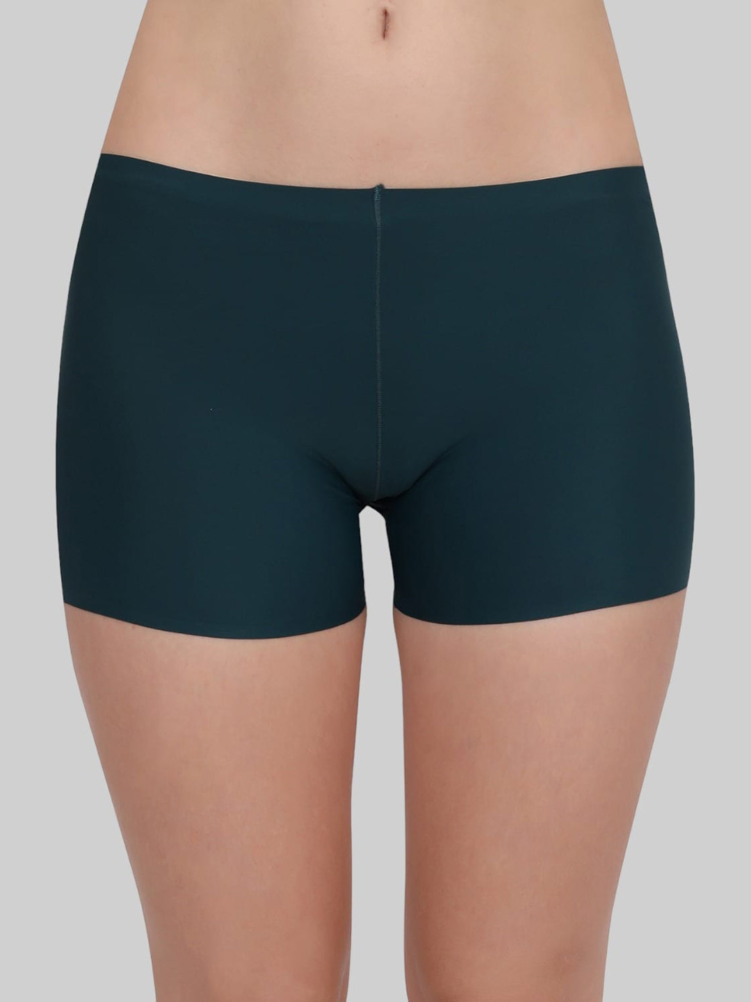 PLUMBURY Mid-Rise Seamless Boy Shorts Breif