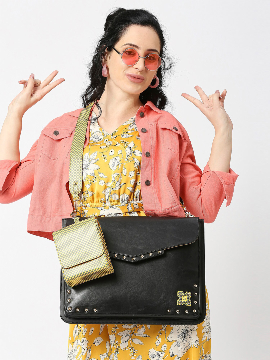 EUME Unisex Laptop Sleeve with Pouch -Up to 15 inch