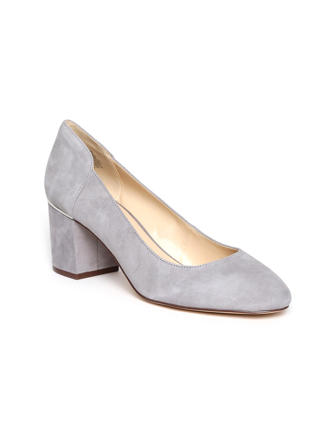 nine west grey pumps