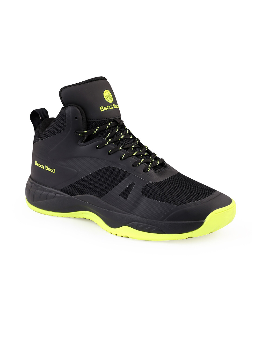 bacca bucci Men Slamdunk Mid-Top Basketball Shoes