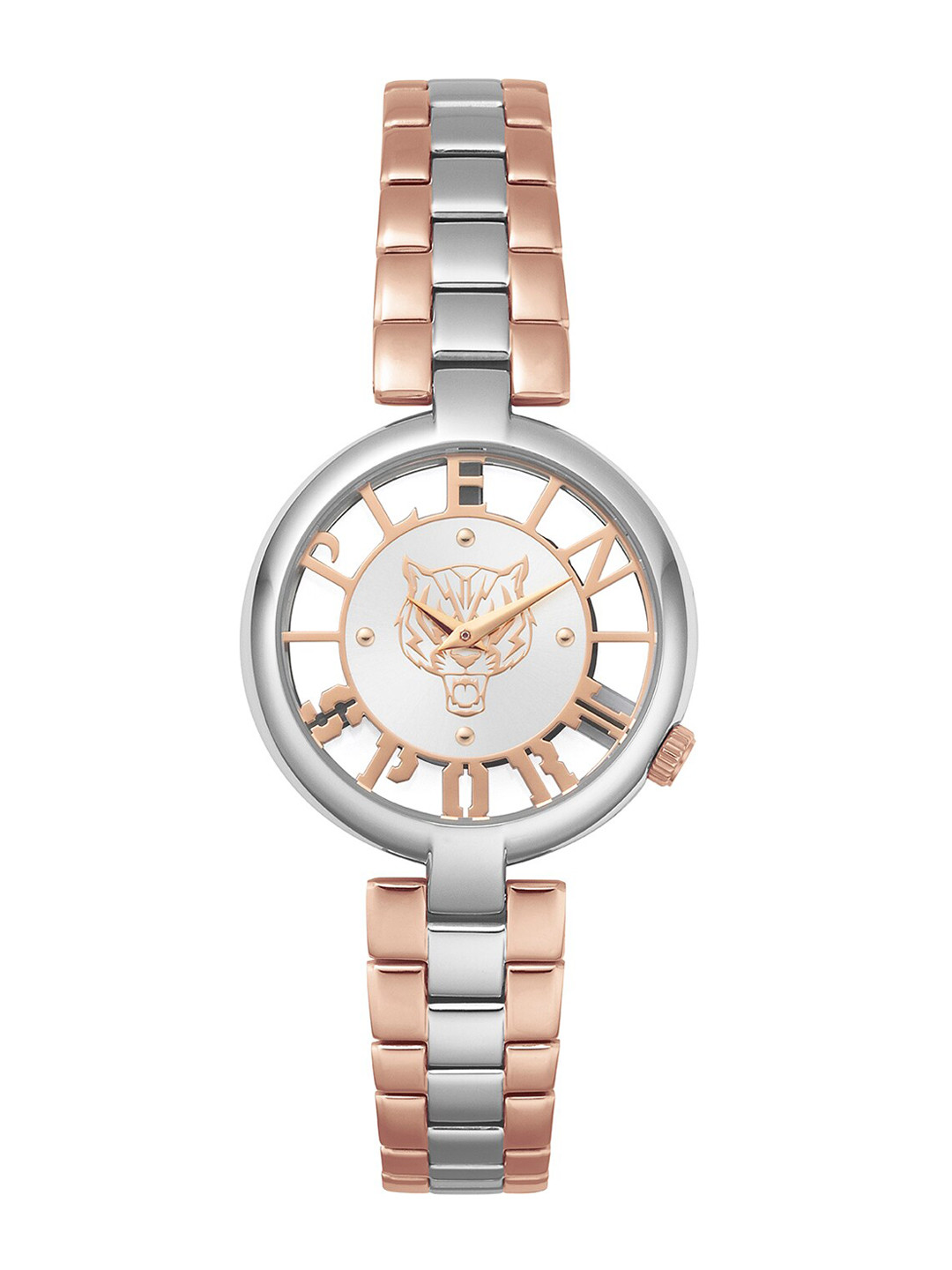 PLEIN SPORT Tiger Luxe Women Stainless Steel Bracelet Style Straps Analogue Watch