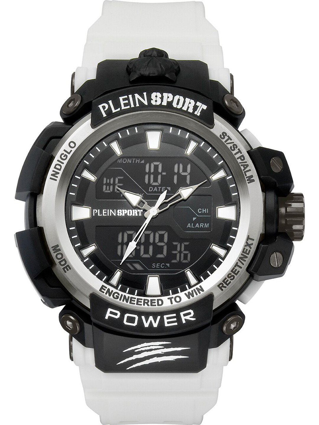 PLEIN SPORT Men Textured Dial & Analogue And Digital Watch PSNBA0223