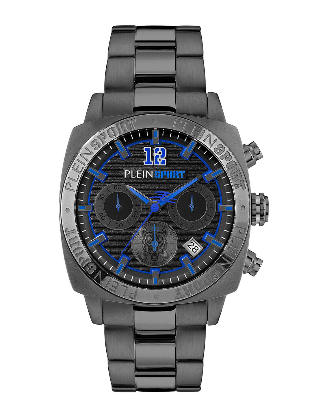 PLEIN SPORT Men Stainless Steel Straps Analogue Multi Function Watch PSGBA1323