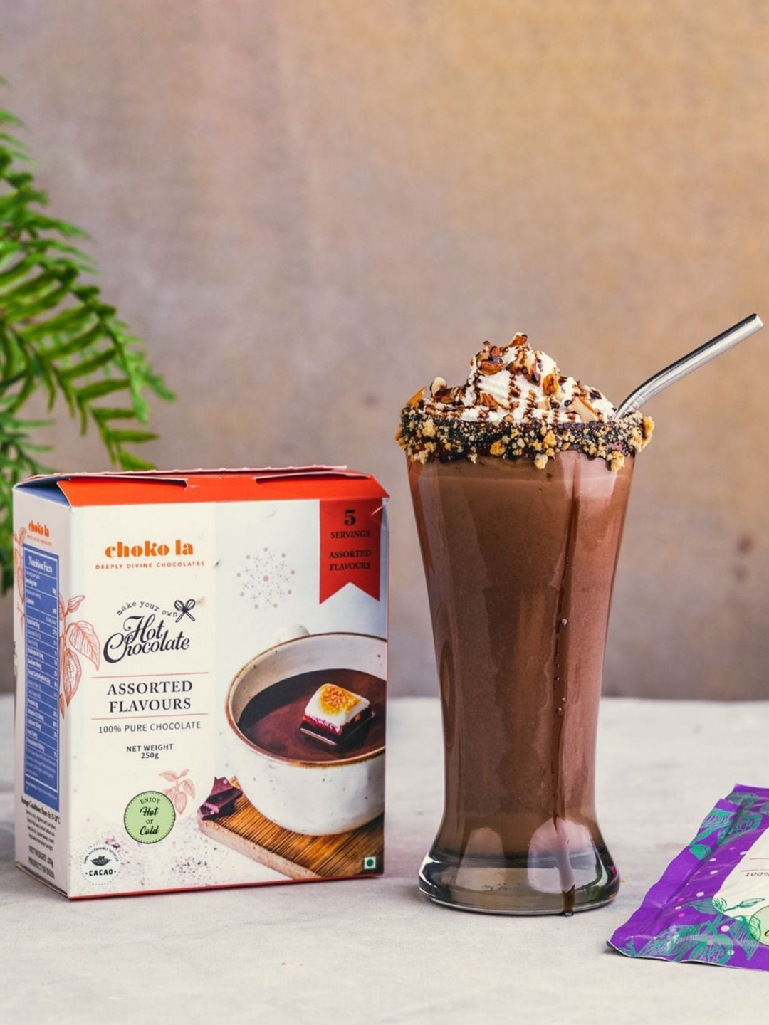 choko la Set Of 5 Chocolate Powders -50 g Each