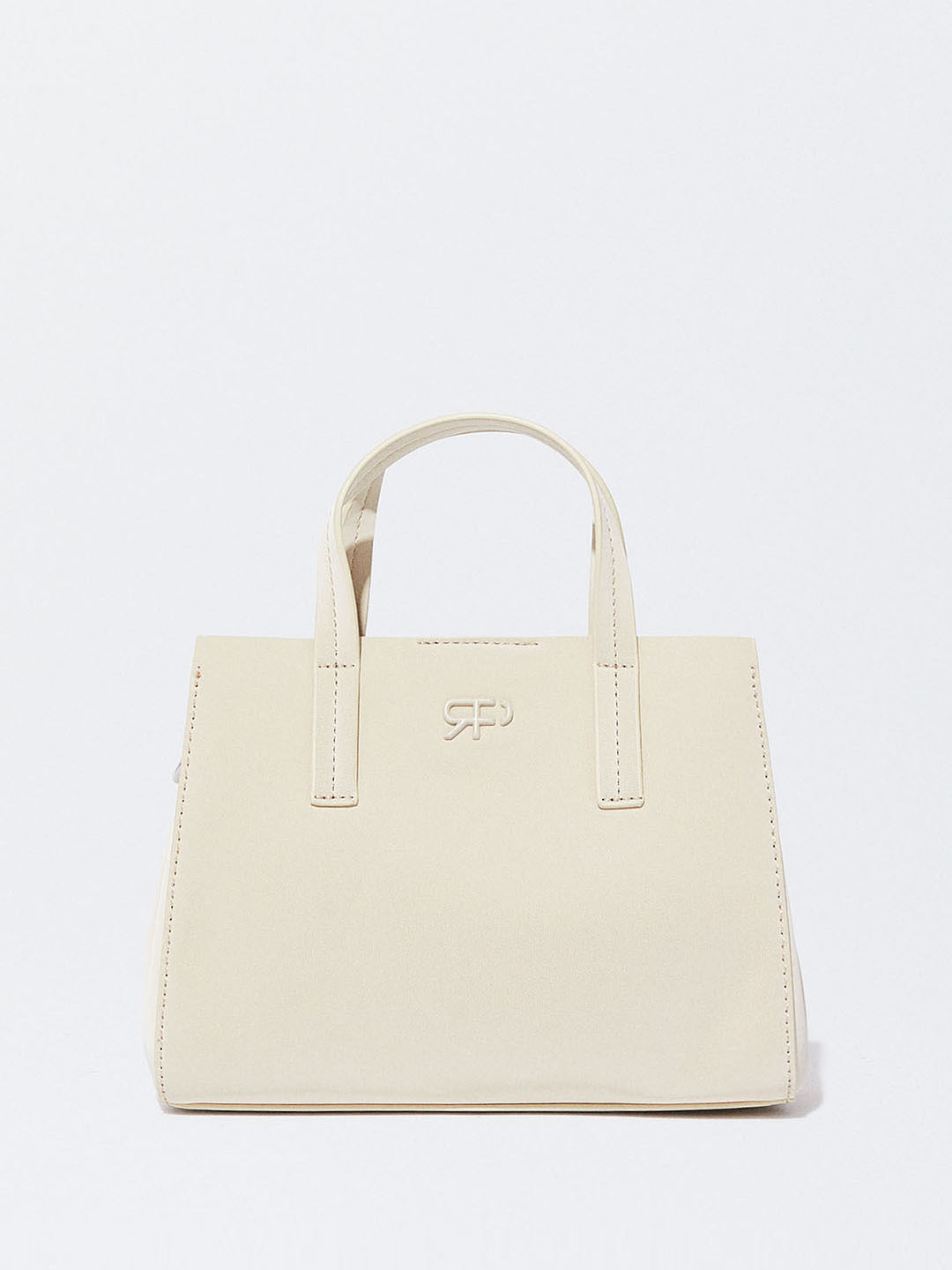 PARFOIS Structured Handheld Bag with Detachable Sling Strap