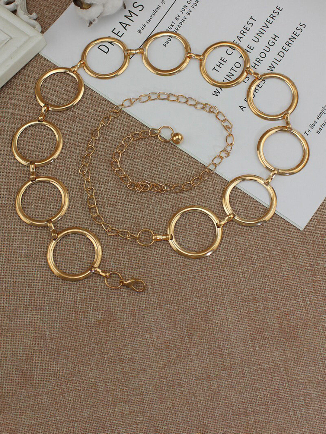 Shining Diva Fashion Women Link Belt