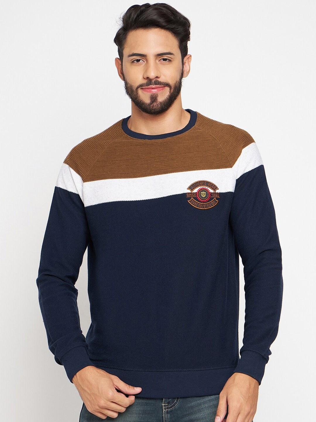 Duke Colourblocked Fleece Sweatshirt