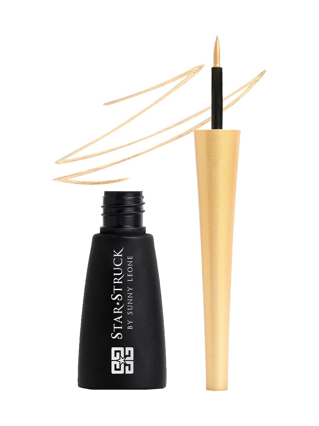 STARSTRUCK BY SUNNY LEONE Long Lasting Liquid Eye Definer - Gold - 4.5ml