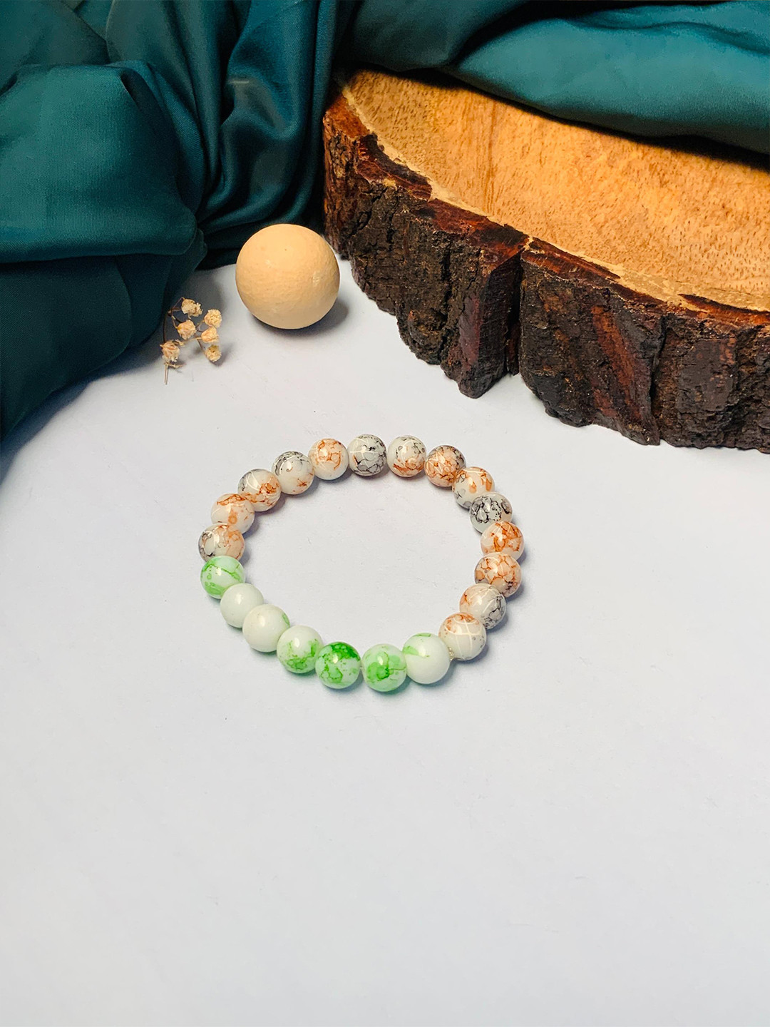 ABDESIGNS Beaded Elastic Bracelet