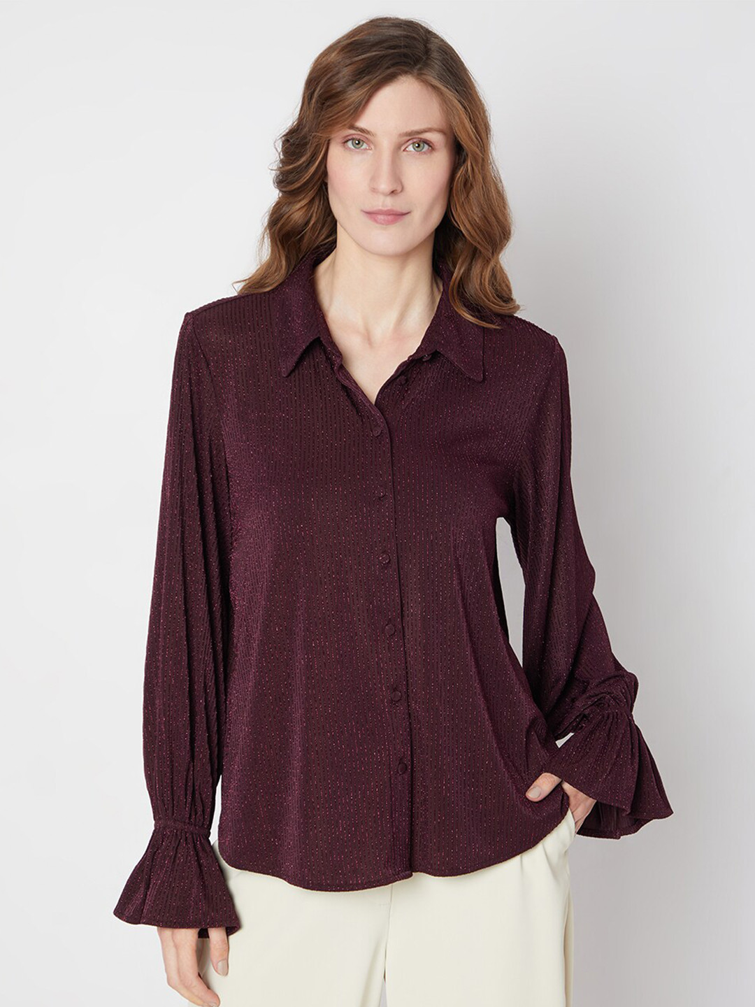 Vero Moda Striped Party Shirt