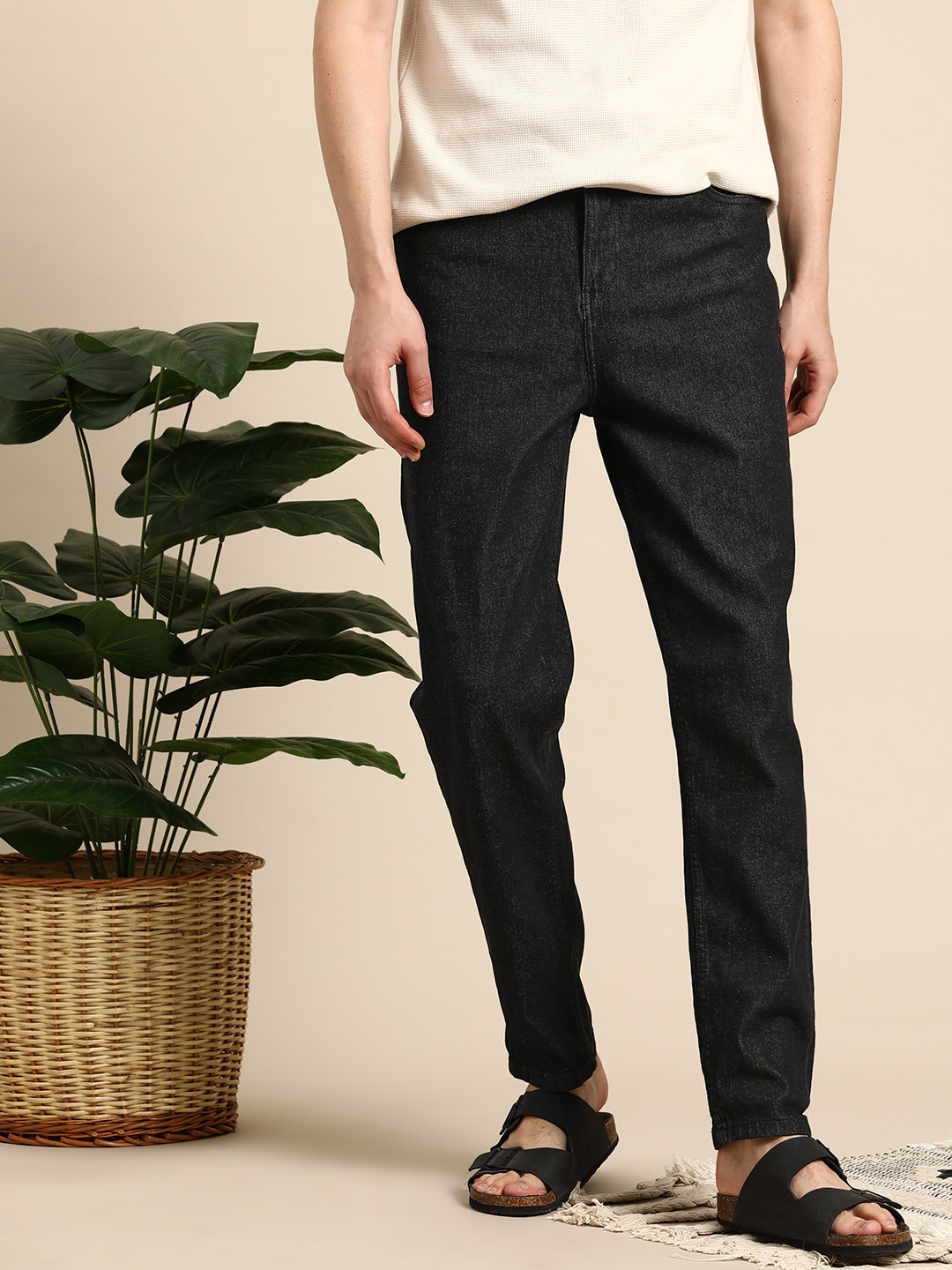 Mast & Harbour Men Baggy Fit Jeans