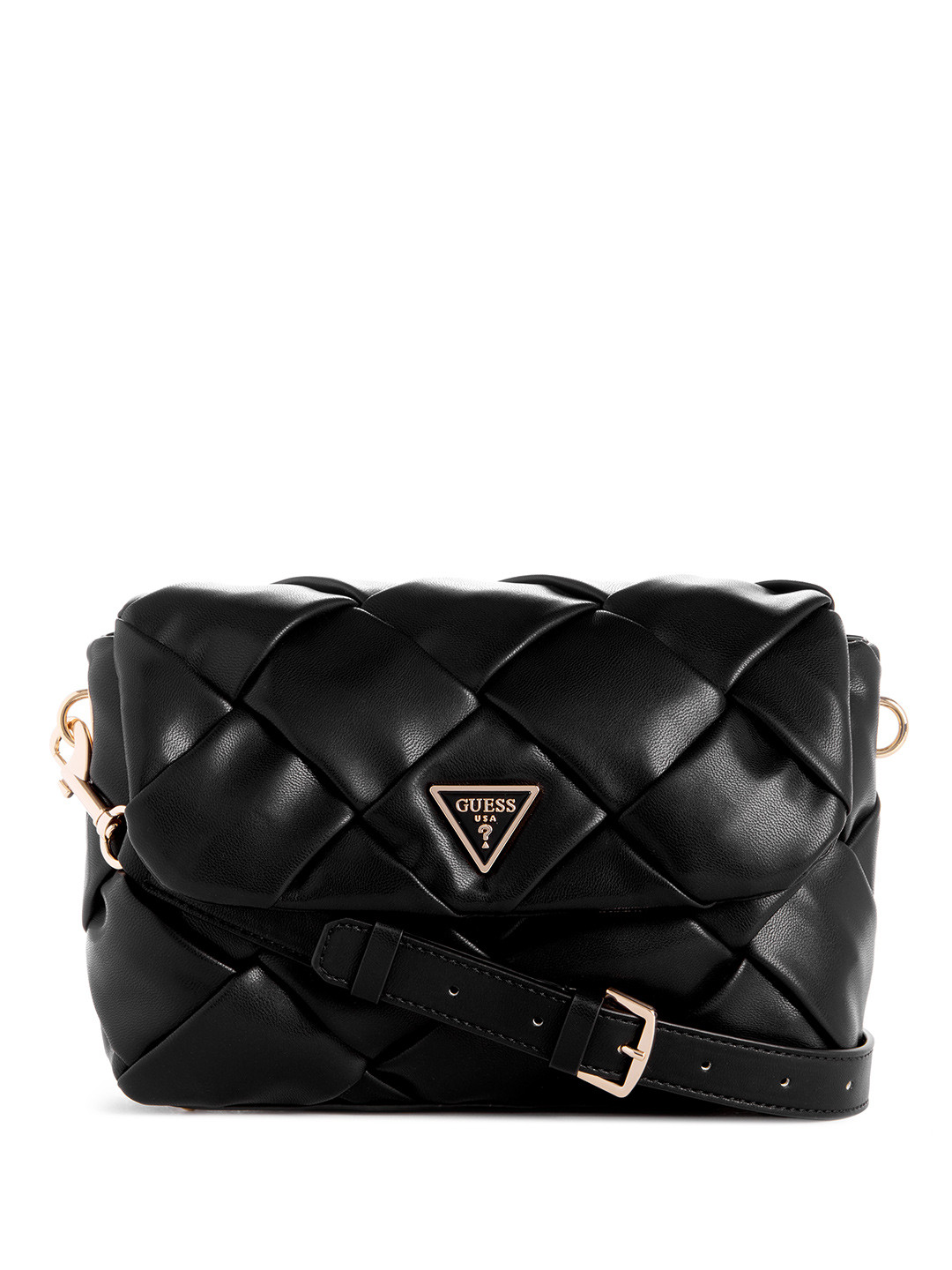 GUESS Textured Structured Shoulder Bag