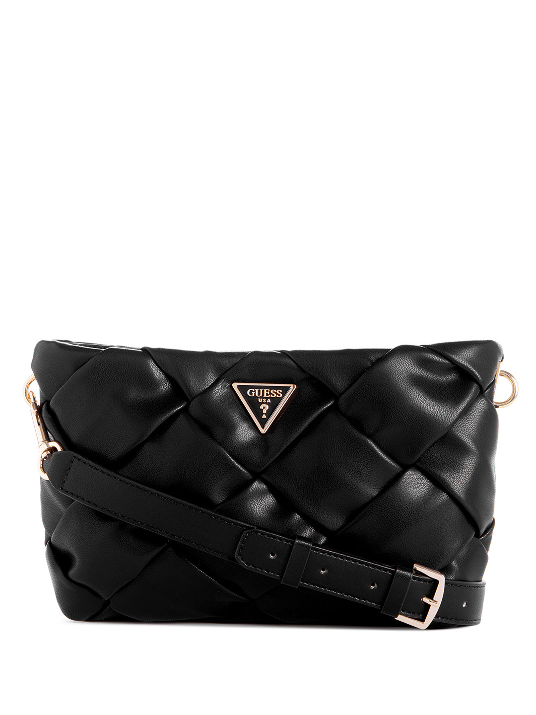 GUESS Structured Sling Bag with Quilted Detail
