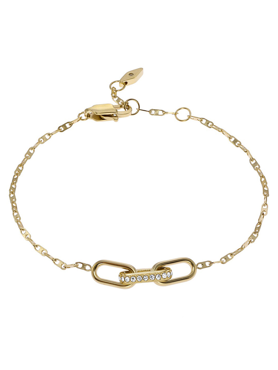 Fossil Gold-Toned Heritage Wraparound Bracelet