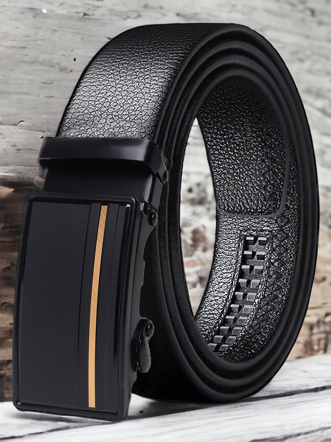Roadster Men Textured Vegan Leather Formal Belt