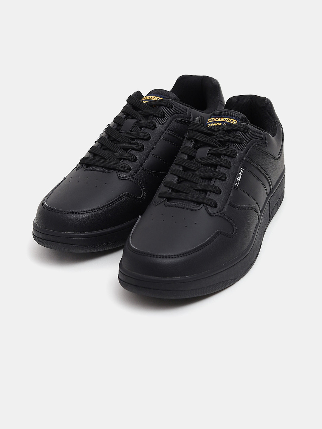 Jack & Jones Men Perforated Lace-Up Sneakers