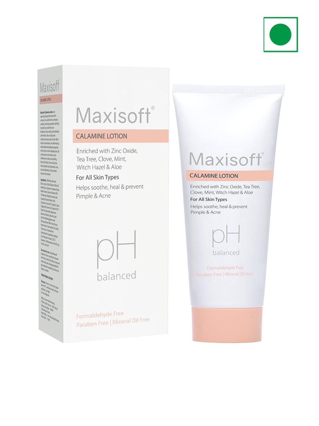 Maxisoft Calamine Lotion with Tea Tree & Clove - 100 ml
