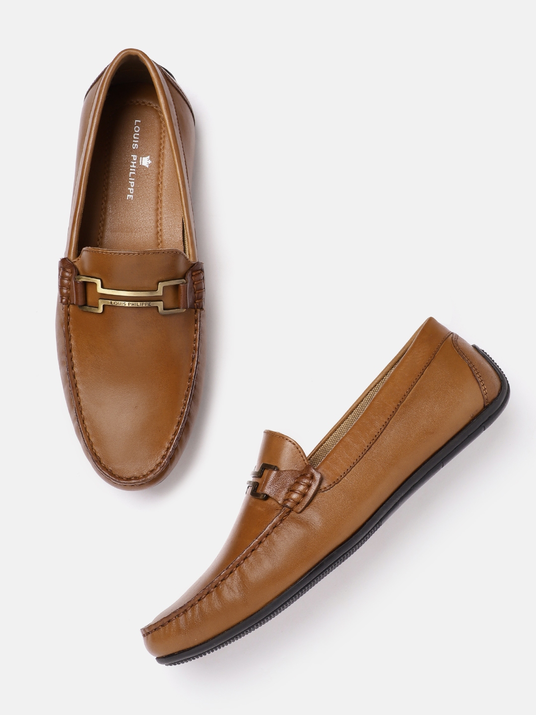 Buy Louis Philippe Men Solid Leather Driving Shoes Formal Shoes for Men 24867128 Myntra