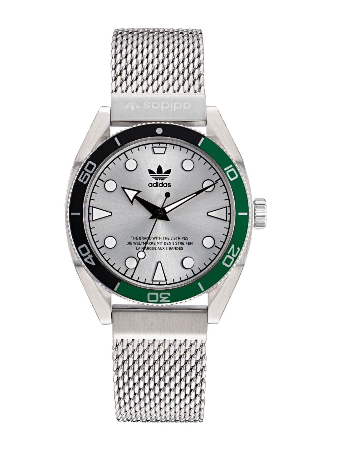 ADIDAS Originals Stainless Steel Bracelet Style Straps Analogue Watch AOFH22503