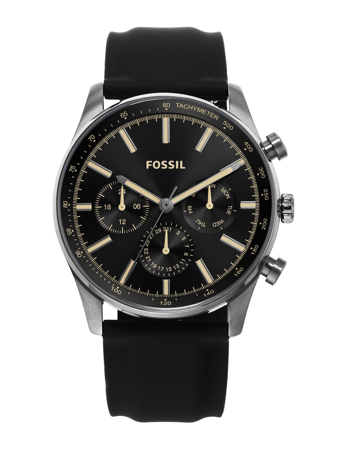 Fossil Men Textured Analogue Watch BQ2746