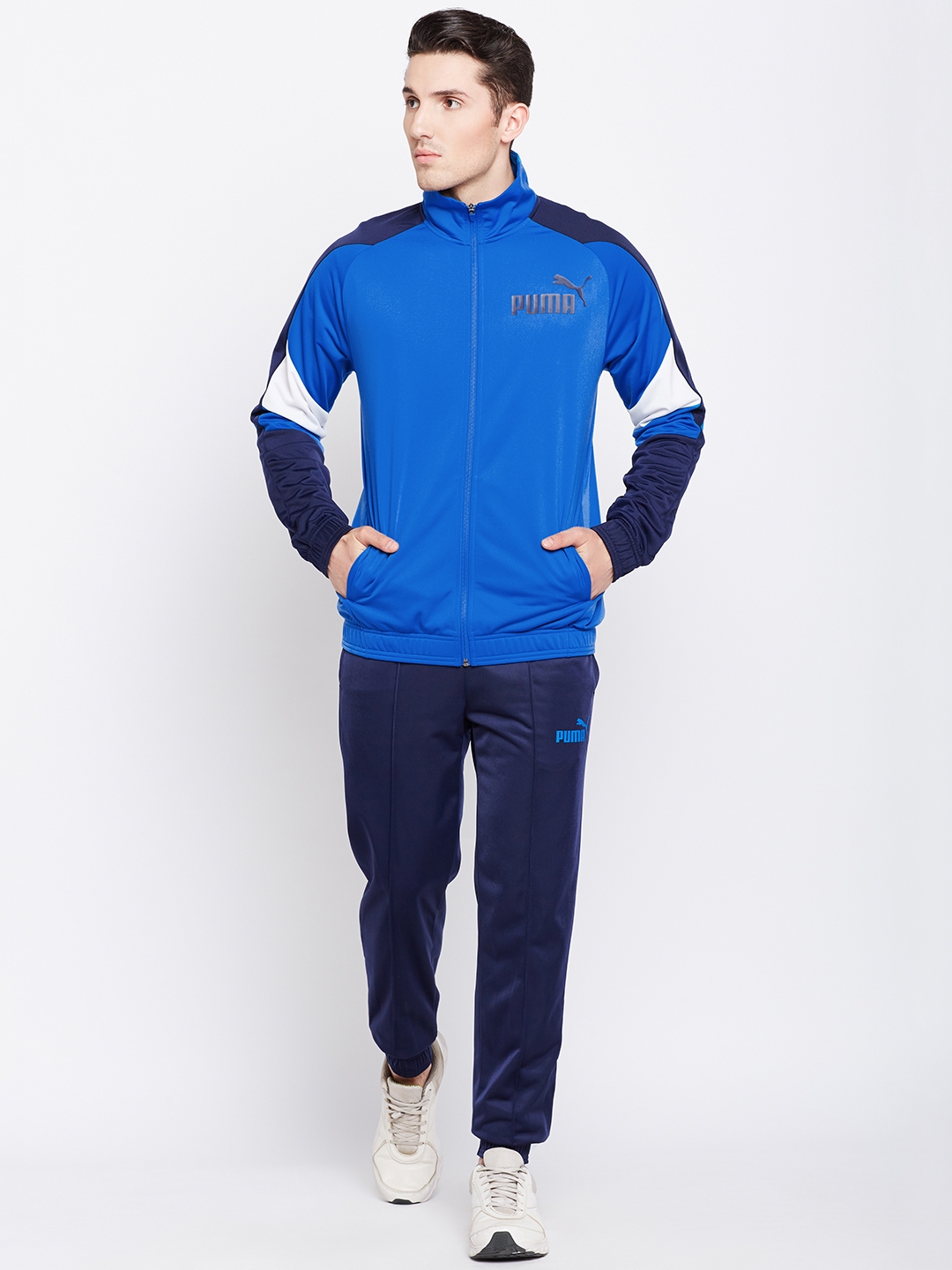 Royal blue deals puma tracksuit