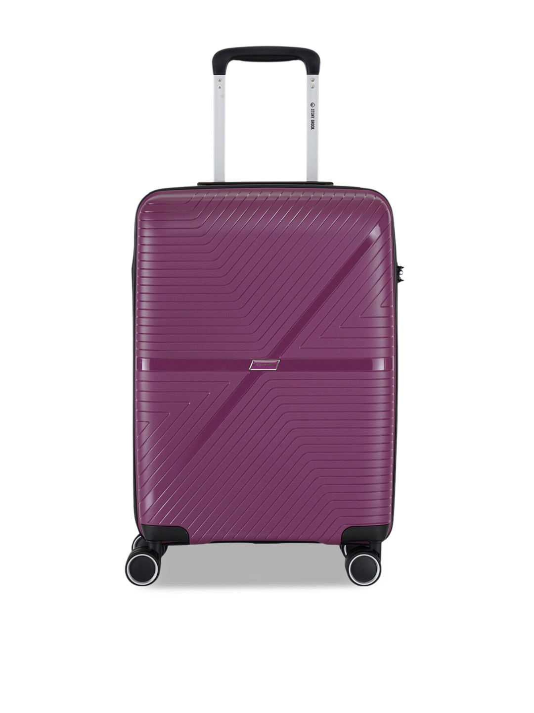 Stony Brook by Nasher Miles Axis Textured Hard-Sided Cabin Trolley Suitcase - 40 L