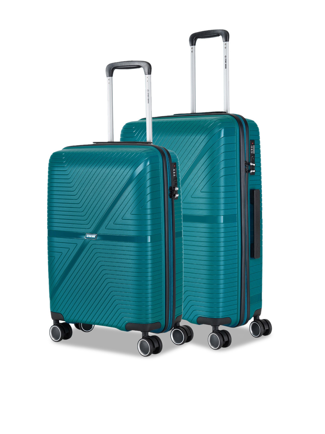 Stony Brook by Nasher Miles Axis Set Of 2 Hard-Sided Trolley Suitcase Up to 50 Litres