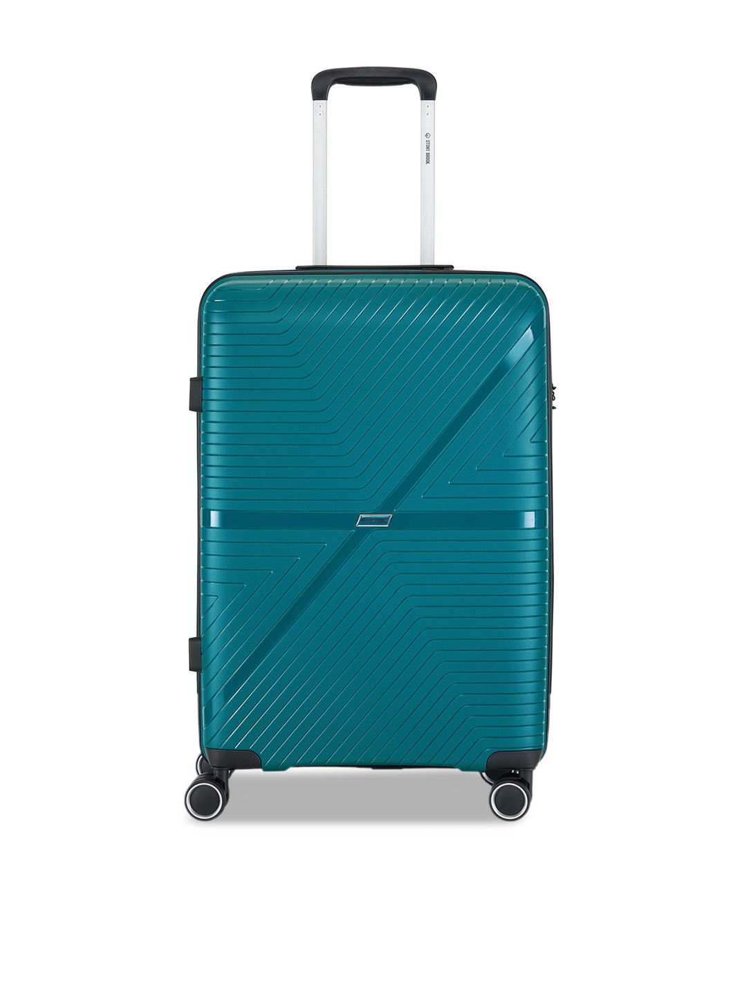 Stony Brook by Nasher Miles Axis Textured Hard-Sided Trolley Suitcase Up to 50 Litres