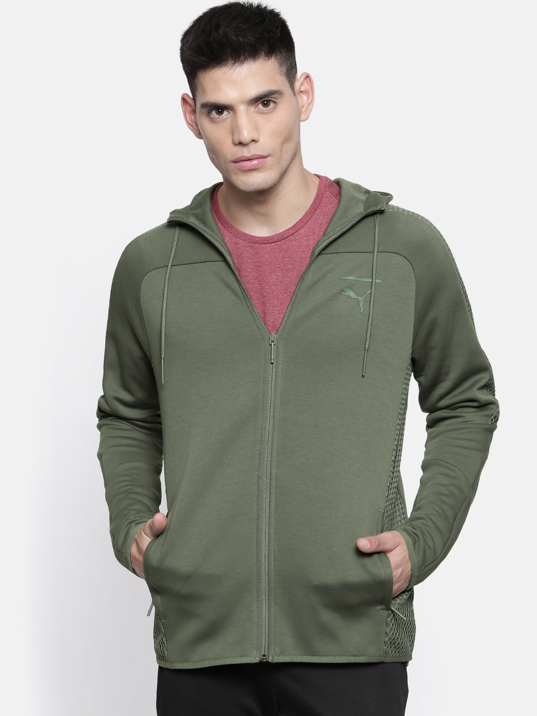 Puma pace store full zip hoodie