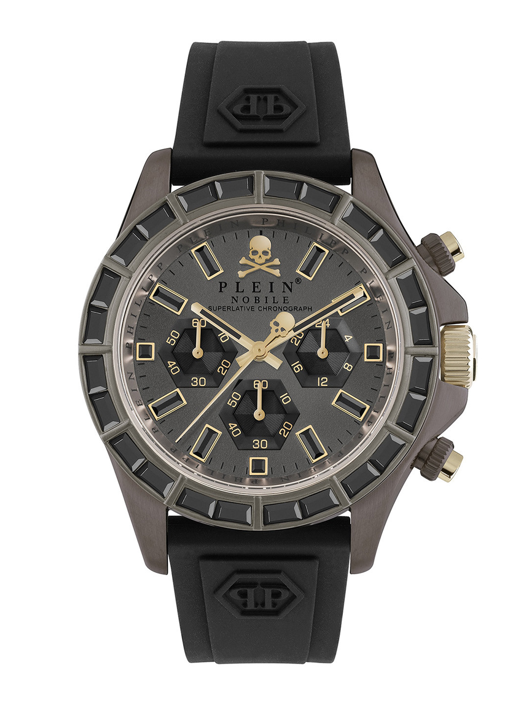 PHILIPP PLEIN Men Round Dial Water Resistance Analogue Watch PWVAA0323