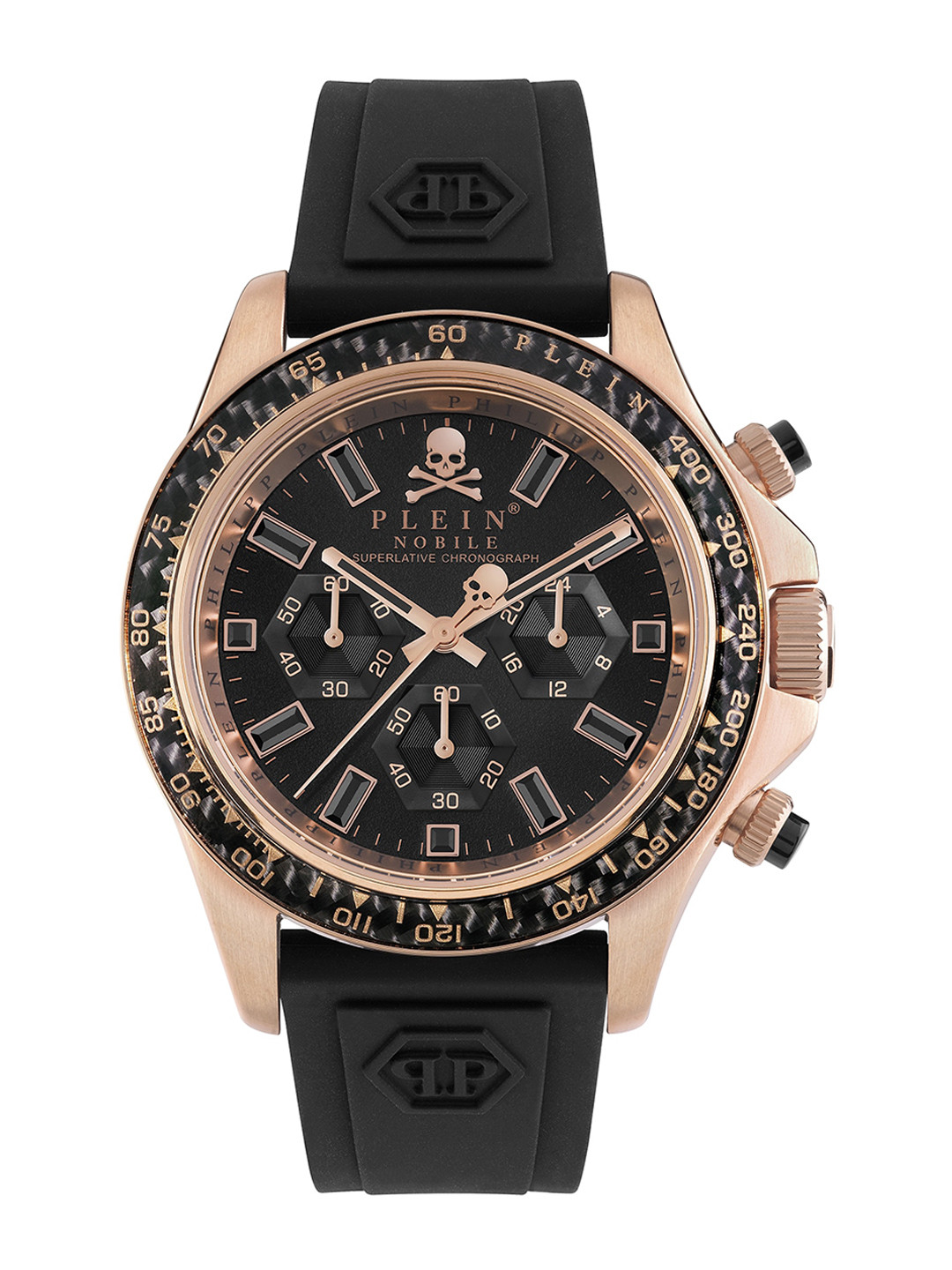 PHILIPP PLEIN Men Textured Straps Analogue Watch PWVAA0623