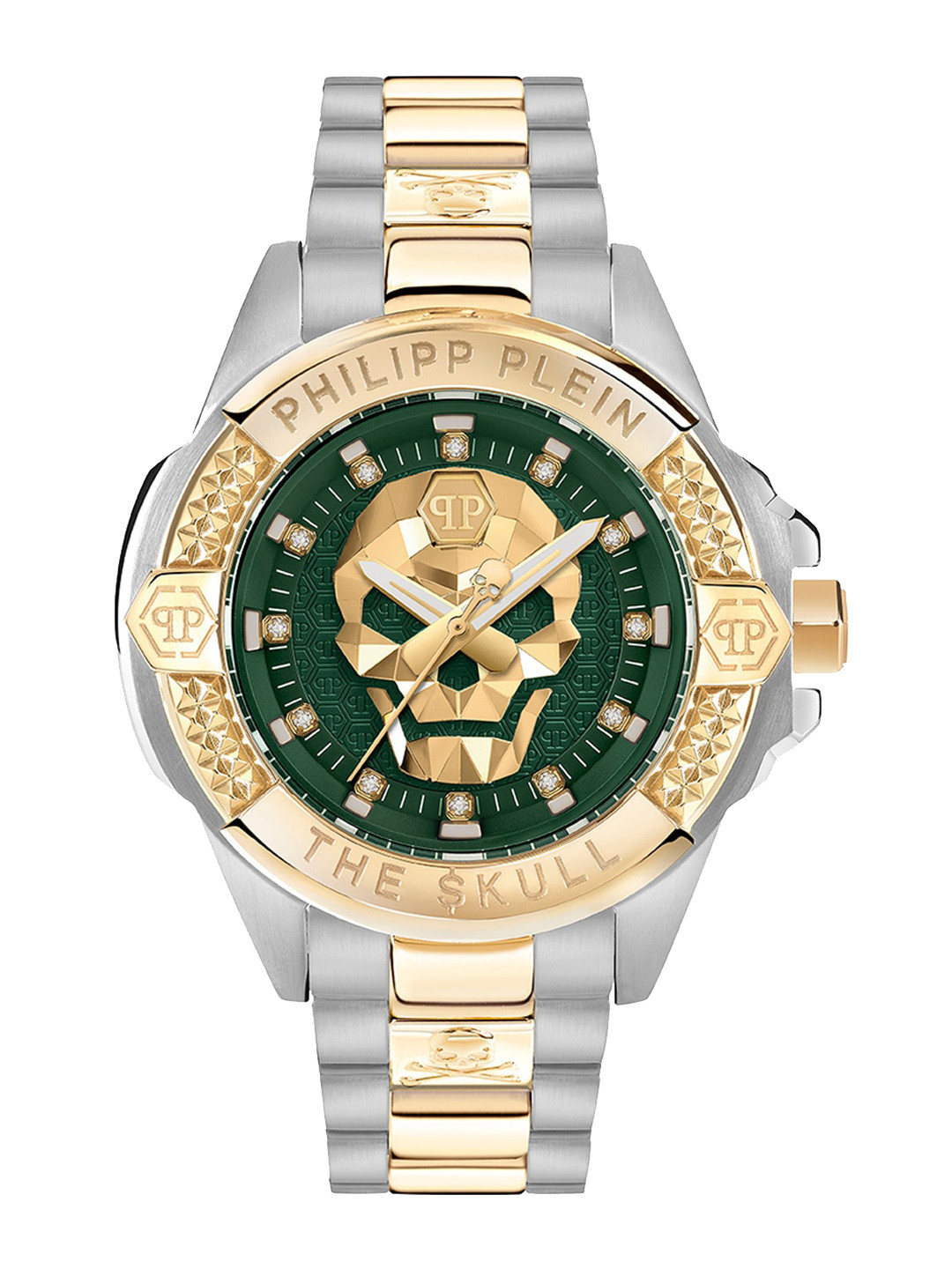PHILIPP PLEIN Unisex Dial & Bracelet Style Straps Reset Time Analogue Watch PWNAA0622