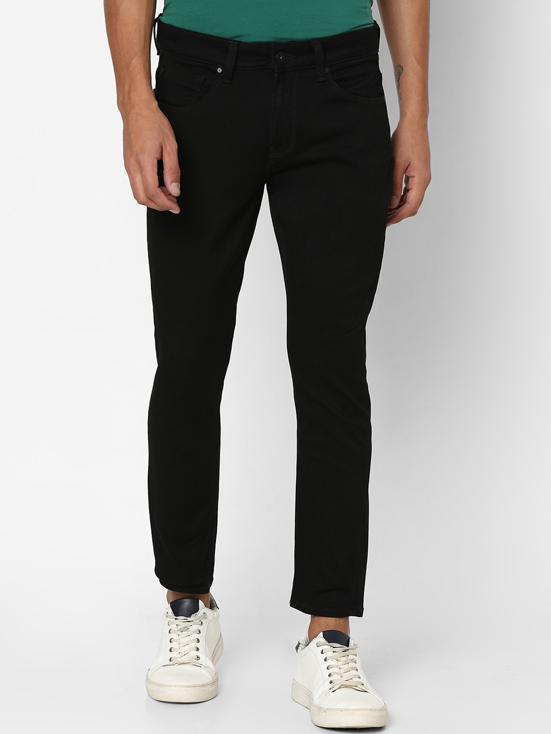 SPYKAR Kano Men Clean Look Slim Fit Mid-Rise Cotton Jeans